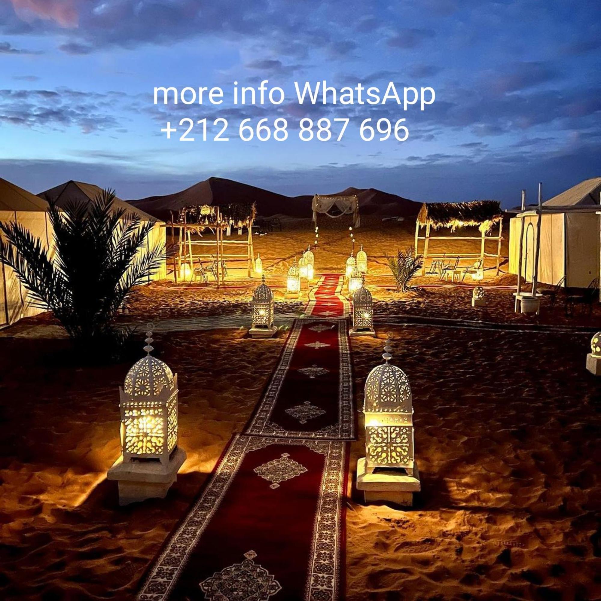 Ahlam Luxury Camp Ξενοδοχείο Merzouga Εξωτερικό φωτογραφία